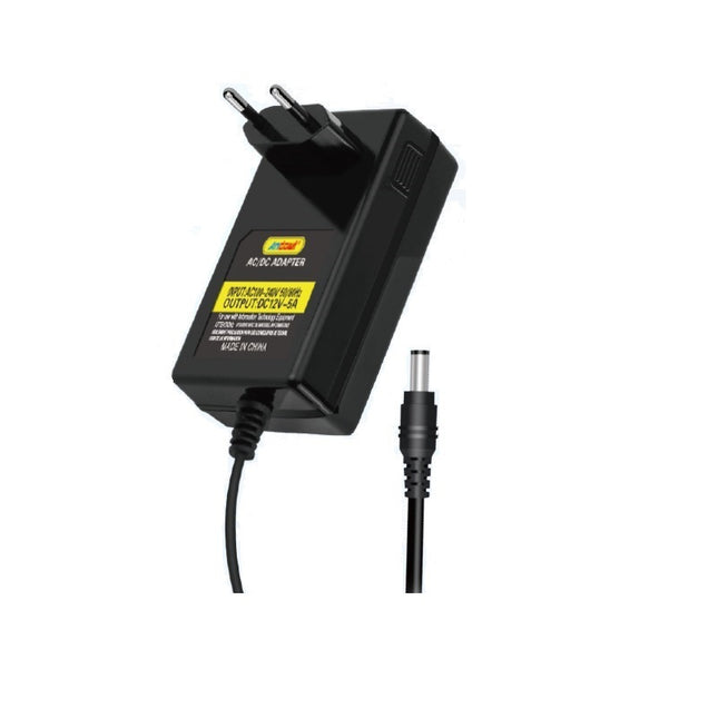 Andowl QY-9012 power adapter 12V 5A με κυλινδρικό DC βύσμα