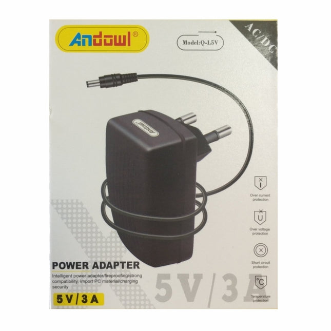 Συσκευασία Andowl Q-L5V power adapter 5V 3A