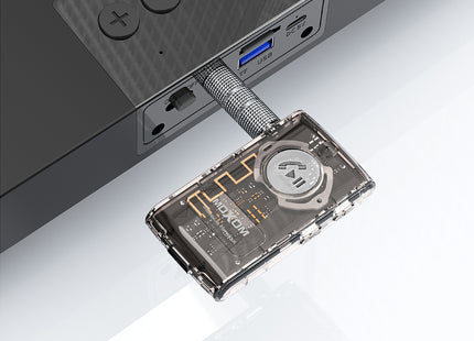 Συσκευασία Moxom MX-AX68 Bluetooth receiver για car audio