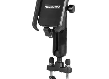 Motowolf MDL2821B Βάση Κινητού Μοτοσυκλέτας με USB Φόρτιση για μοτοσυκλέτα