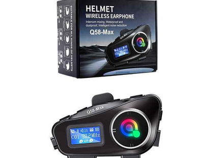 Ασύρματο Bluetooth Κράνους Q58 για Ενδοεπικοινωνία Μοτοσυκλέτας