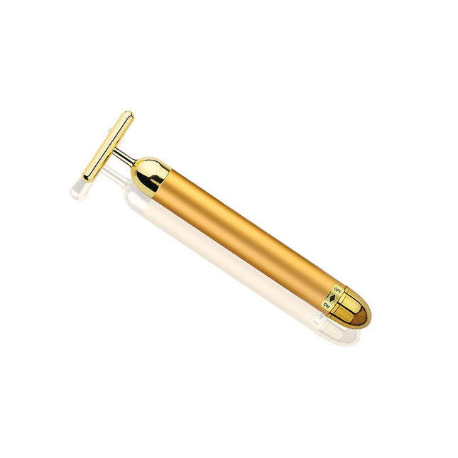 Εργαλεία Μασάζ Προσώπου 24K Gold Energy Beauty Bar Ράβδος Μασάζ Προσώπου Χρυσή