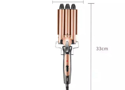 Πρέσες Κυματισμού Μαλλιών Kemei KM-1010A Τριπλό Ψαλίδι Μαλλιών για Κυματιστά Μαλλιά 90W
