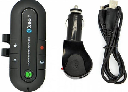 Σετ Bluetooth hands-free αυτοκινήτου με καλώδιο USB και φορτιστή αναπτήρα