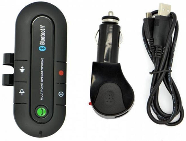 Σετ Bluetooth hands-free αυτοκινήτου με καλώδιο USB και φορτιστή αναπτήρα