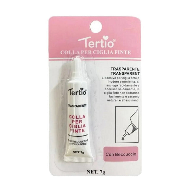 Tertio Κόλλα Τοποθέτησης Ψεύτικων Βλεφαρίδων Transparent 7g