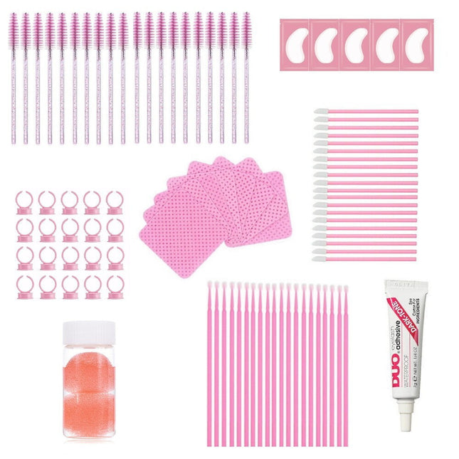 Eyelash Extensions Kit Κασετίνα με Εργαλεία Εφαρμογής