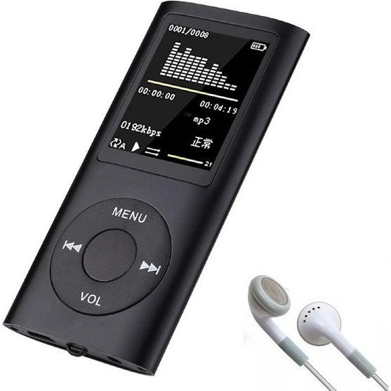 Andowl Q-POD5 MP4 Player 8GB μαύρο με οθόνη TFT One Fashion Limani Θεσσαλονίκη