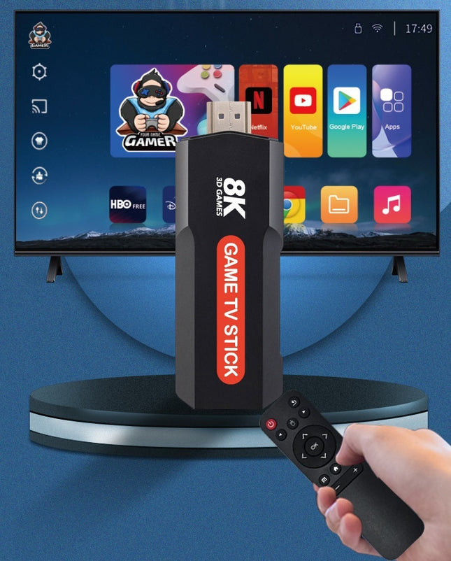 android tv stick gaming με 2 χειριστήρια Ελλάδα