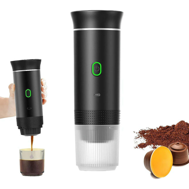 Φορητή μηχανή espresso 3 σε 1 Espressna για κάψουλες και αλεσμένο καφέ