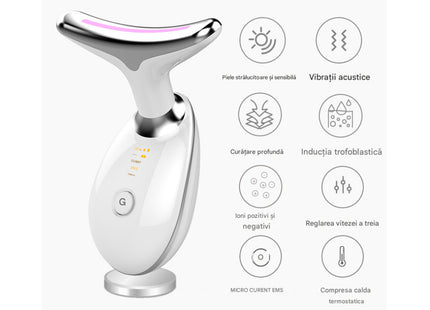 BeautyPro ES-1081 Συσκευή Περιποίησης Προσώπου και Λαιμού 6 σε 1