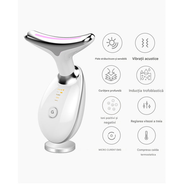 BeautyPro ES-1081 Συσκευή Περιποίησης Προσώπου και Λαιμού 6 σε 1