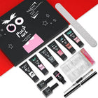 Mobray Poly Gel Kit Νυχιών 6 Χρώματα 15g με Dual Tips