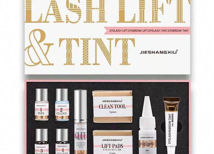 Jieshangxiu Lash Lift & Tint Kit για Ανόρθωση και Βαφή Βλεφαρίδων
