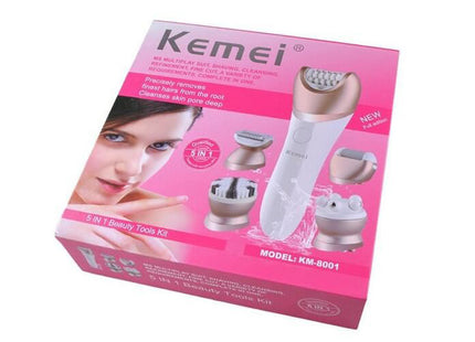Kemei KM-8001 Lady Hair Remover Σετ Περιποίησης 5 σε 1