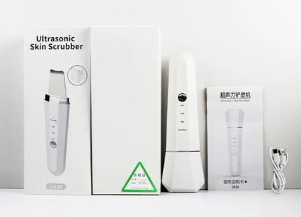 R.S D839 Ultrasonic Skin Scrubber 3 σε 1 για Καθαρισμό Προσώπου