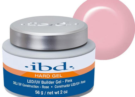 IBD LED/UV Builder Gel Νυχιών 56g σε Λευκό Ροζ ή Διάφανο