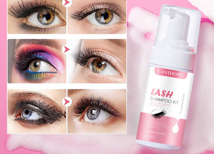 Καθαριστικά Βλεφαρίδων One Fashion Eyelash Cleanser Lash Shampoo Kit 100ml