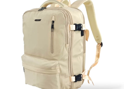 Ormi 5558 Αδιάβροχο Σακίδιο Πλάτης Laptop 27L Μπεζ για laptop και καθημερινή χρήση