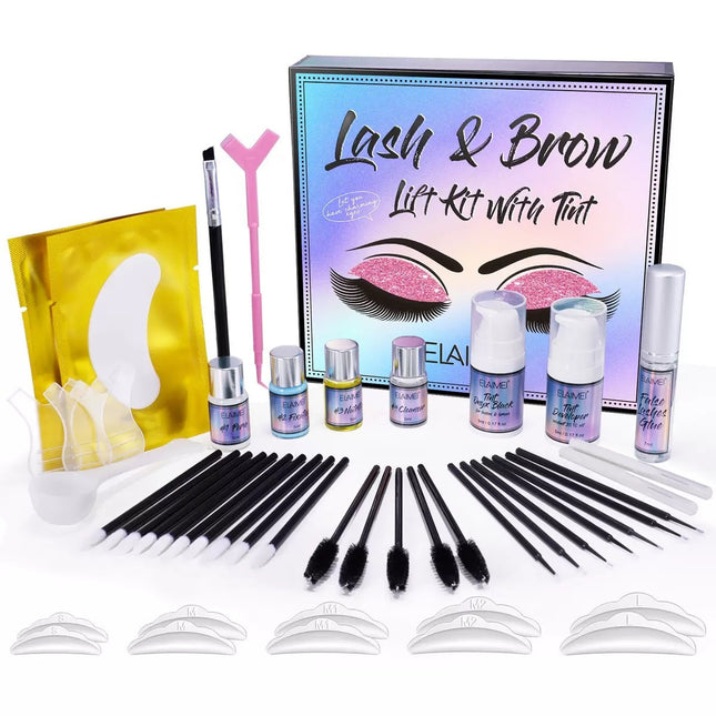 ELAIMEI Lash & Brow Lift Kit with Tint HN-158