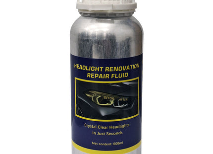 Μπουκάλι Headlight Renovation Repair Fluid 600ml για ξεθάμπωμα φαναριών