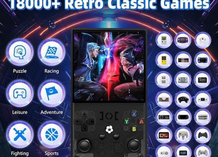 retro handheld console R36 MAX με dual joystick Θεσσαλονίκη