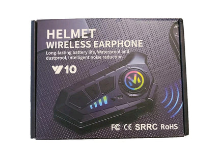Ασύρματο Bluetooth Κράνους Y10 για Μοτοσυκλέτα για μοτοσυκλέτα
