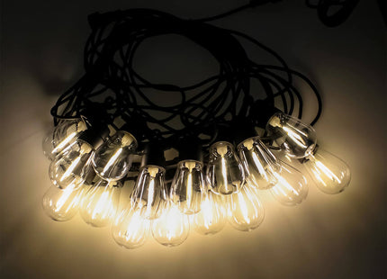 Rixme LED γιρλάντα φωτισμού θερμό λευκό αναμμένη