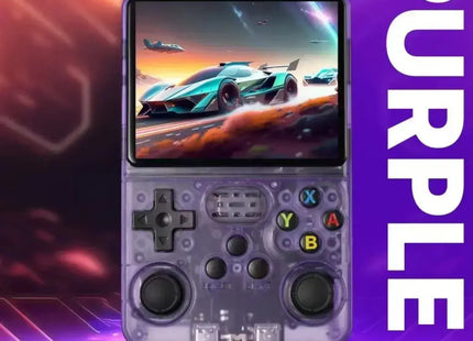retro handheld console R36S διαφανές design Θεσσαλονίκη