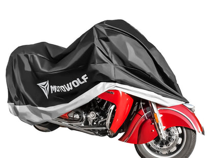 Αξεσουάρ Μοτοσυκλέτας Motowolf MDL0802B Αδιάβροχη Κουκούλα Μηχανής Μαύρη
