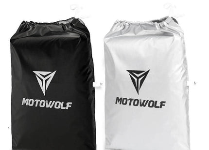 Motowolf MDL0802B μαύρη αδιάβροχη κουκούλα μηχανής