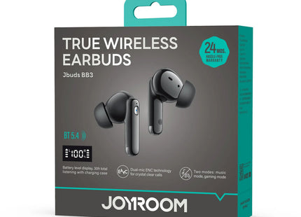 Συσκευασία Joyroom Jbuds BB3 true wireless earbuds με BT 5.4 και 30h αυτονομία