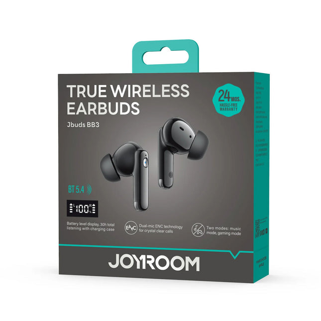 Συσκευασία Joyroom Jbuds BB3 true wireless earbuds με BT 5.4 και 30h αυτονομία