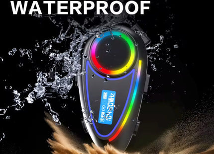 Ενδοεπικοινωνία Μηχανής Ασύρματο Bluetooth Κράνους K18 Ultra-Thin