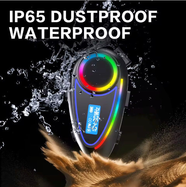 Ενδοεπικοινωνία Μηχανής Ασύρματο Bluetooth Κράνους K18 Ultra-Thin