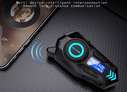 Ασύρματο Bluetooth κράνους K09 HD Sound για μοτοσυκλέτα