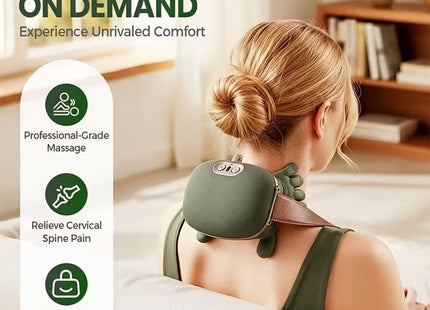 ForHome Συσκευή Μασάζ Shiatsu Αυχένα και Ώμων με Θέρμανση
