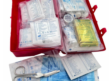 first aid kit car Europe standard DIN 13164