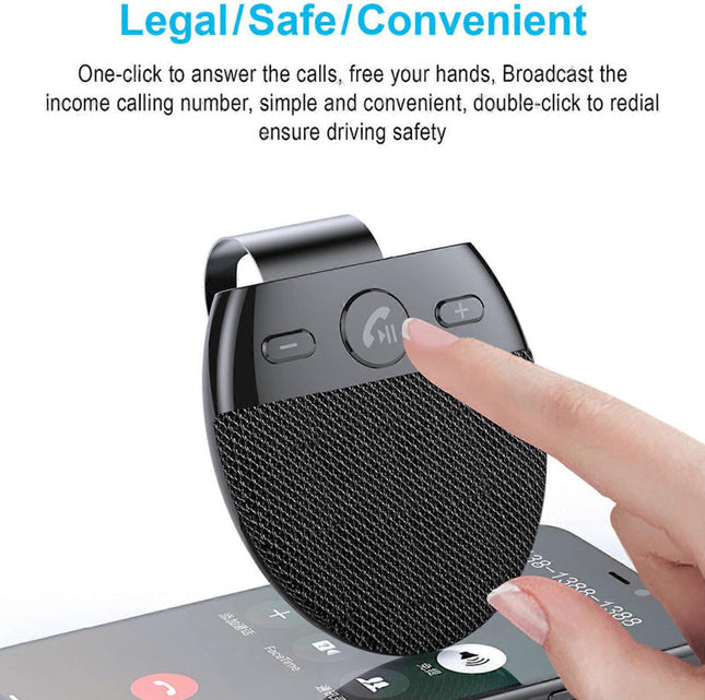 Andowl Q-DH02 Bluetooth hands-free αυτοκινήτου για αλεξήλιο
