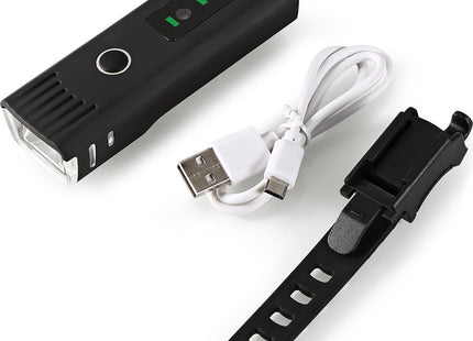 Επαναφορτιζόμενος φακός ποδηλάτου Q10 με USB-C καλώδιο για αποστολή στην Ελλάδα
