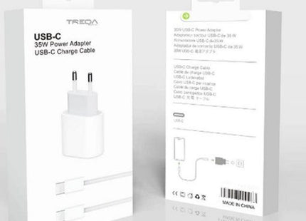 usb c charger 35w white