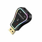 Andowl Q-TR31 USB Bluetooth receiver transmitter μαύρο