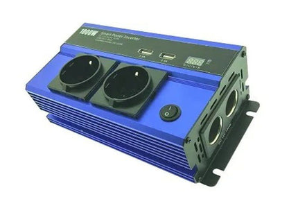 Andowl QY-7011 inverter αυτοκινήτου 1000W 12V σε 220V με αποστολή από Θεσσαλονίκη