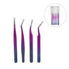 Σετ Τσιμπιδάκια Βλεφαρίδων 4τμχ Eyelash Tweezers