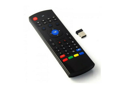 Μαύρο Andowl Q-A08 Air Mouse με μικρό USB δέκτη 2.4GHz