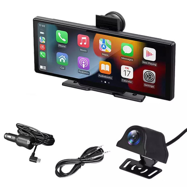 Andowl Q-CA600 universal carplay screen με κάμερα οπισθοπορείας