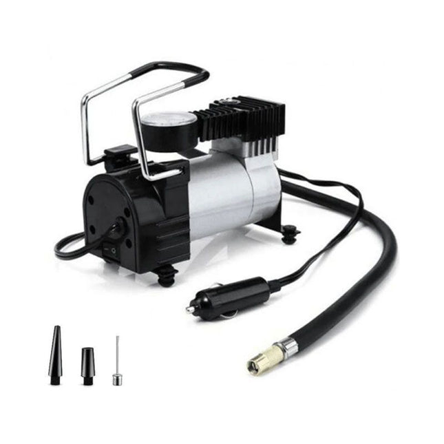 Andowl Q-DQ993 κομπρεσέρ αέρος 12V με σωλήνα και αντάπτορες