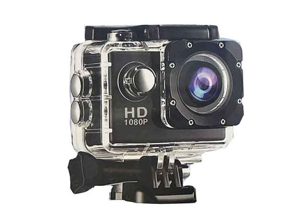 Andowl Q-K777 action camera Full HD 1080p με διάφανη προστατευτική θήκη