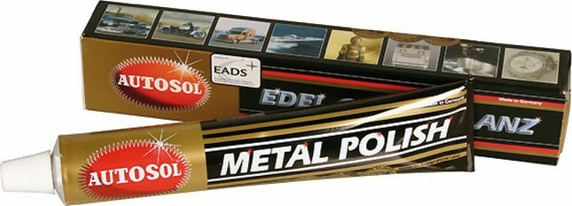 Autosol Metal Polish αλοιφή γυαλίσματος μετάλλων 75ml με κουτί και σωληνάριο