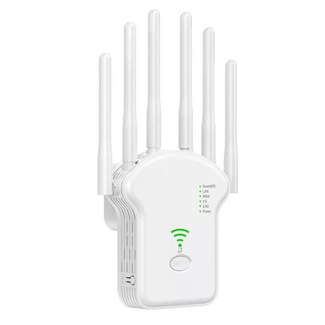 AW-57777 ενισχυτής σήματος WiFi repeater 300Mbps με έξι κεραίες
